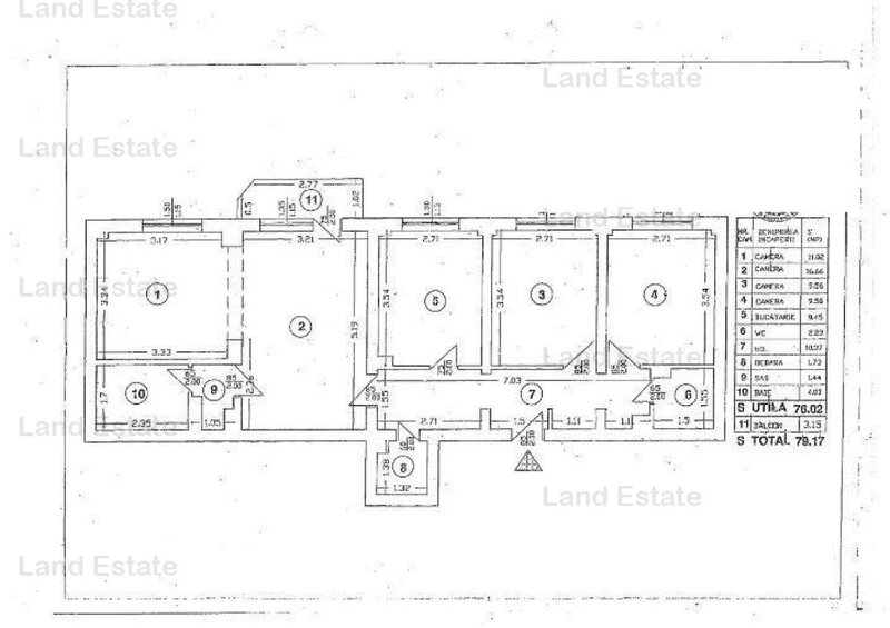 Obor, Calea Mosilor 250 m metrou, 4 camere,